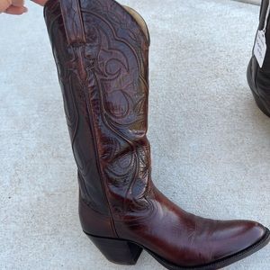 Dan Post size 6 cognac boots